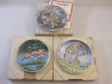 Three Collectible Animal Plates including Koalas 
