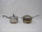 Two Lidded Saucepans includes Kirkland Signature 4 Quart and Faberware JB 3 Quart