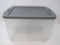 Sterilite 66 Quart Clear Storage Container with Latch Lid