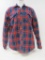 Bud Berma Quilt Lined Flannel Shirt Jacket, Size: Large