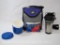 California Innovations Lunch Cooler Bag Set with Travel Cup and Thermos Bowl, New