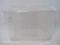 Visuals Clear 78 Quart Storage Tote with Lid