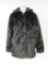 High Quality Reversible Faux Fur Coat, Women's Size Large