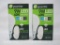 Two 4 Packs of Greenlite 9WLED Bulbs, 60W Equivalent, New in Box