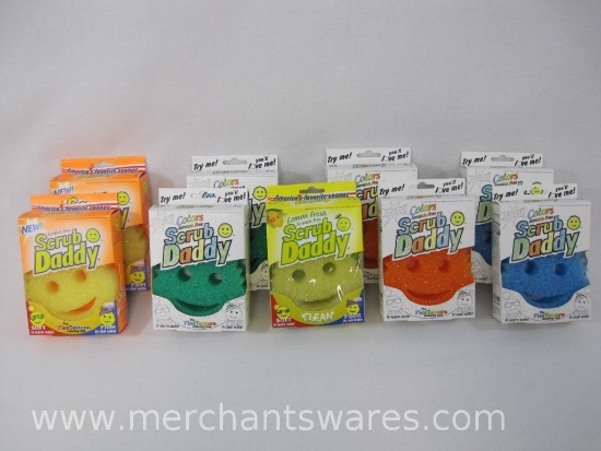 Nine Scrub Daddy Scratch Free Cleaning Tools