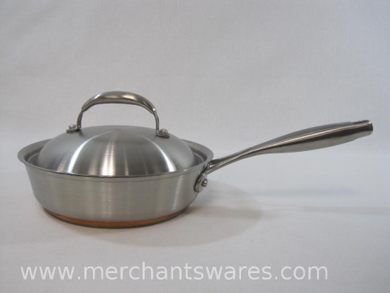 Technique Ti Stainless Steel Sauce Pan with Cover, 9 inch, Brand New