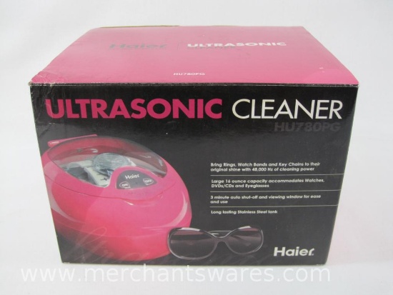 Haier Ultrasonic Cleaner, HU780PG, New in Box