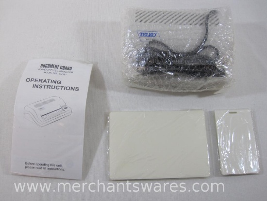 Telko Document Guard Home/Office Laminator, Mod: LM181, New in Box