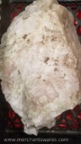 Large Rose Quartz Rock, approx 40lbs ...