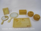 Celluloid Vanity/Dresser Set