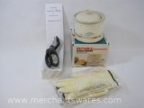 Kitchen Items, Rival Little Dipper Electric Stoneware Server, Silvermark Toss & Chop, Kitchen