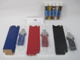 Five Pack of Dehydrated Florist Gel for Arrangements, plus Three Pair Garden Snips with Gift Boxes