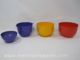 Four Rosti Mepal Service Denmark Mixing Bowls