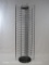Rotating Metal Wire Display Rack, Holds VHS Tapes, DVD's, Books Etc.