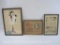 Three Framed Wall Art Decorations, Most Holy Father, My Guest? and Asian Mother and Child