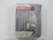 Hookless Fabric Shower Curtain and PEVA Liner, Charcoal Mini Stripe Jacquard, New in Zip Package