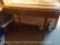 Drop Leaf Solid Wood Table, One leaf has damage and is shorter than the other