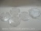 Set of 6 Clear Plastic Lazy Susan Turntables, 9 inch, 8 Bearings, Great for Displays