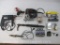 Tool Assortment includes Porter Cable PC600JS Jig Saw, Bridgeport Steel No. 56 Suregrip Nail Puller,