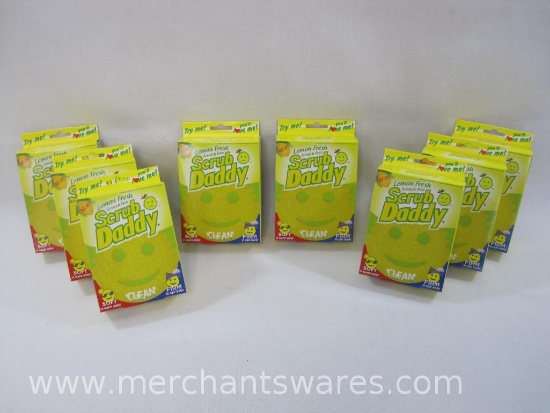 Scrub Daddy, 8 Lemon Fresh Sponges, New in Box