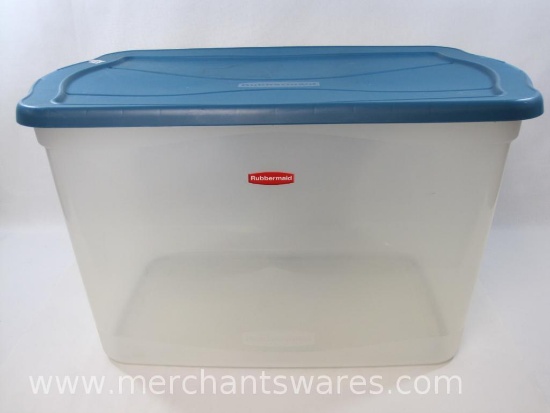 Rubbermaid Clear Storage Container with Lid