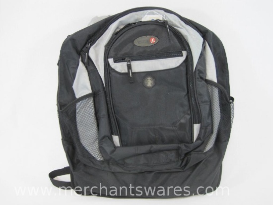 Journey Laptop Backpack, Black/Grey