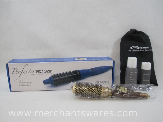 Hair Care and Beauty Items includes Perfecter Pro Grip Digital Infusion Styler, Olivia Garden
