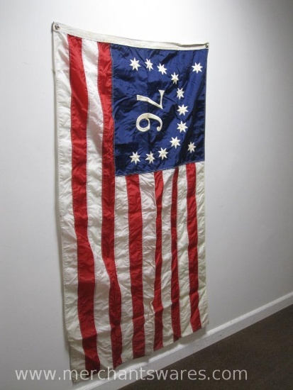 Bicentennial American Flag, Nylon, 36 x 60 inches
