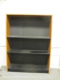 Wood Look Bookshelf with 2 Adjustable Shelves, 36