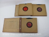 Two Album Binders of 78 RPM Vinyl Records including Dinah Shore, Doris Day, Kate Smith and others