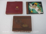Three Album Binders of 78 RPM Vinyl Records includes Bing Crosby, Gene Autry, Jimmy Dorsey and