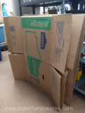 Nine Extra Large Lowe's Cardboard Boxes