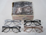 Franco Sarto Reading Glasses, 1.50 Diopter, Mixed Tortoise and Crystal Color Frames