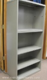 KNOLL Inc. Calibre Metal Shelf Unit, 4 Adjustable Shelves, 30
