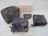 Rachael Ray Chillout Market Tote Set, 2 folding Shopping totes with Carry pouch