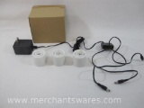 Three Bethlehem Lighting Flameless Rechargeable Votive Candles, New in box