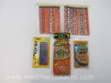 Pencil Assortment, No. 2 Lead Bic Grip Mechanical Pencils, Pentech Halloween Pencils and others