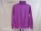 Crystal Large Purple Long Sleeve Turtle Neck Shirt 7oz