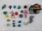 Assorted Action Figures includes Power Rangers Megazord, Pink and Red Ranger Figures, Transformers