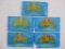 Five Sealed Packages of Mighty Morphin Power Rangers Series 2 Premium Trading Cards, 1994