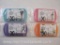 Four Sealed Despicable Me 3 Kellogg's Cereal Luggage Tags, 2017, 3 oz