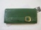 New Maxx New York Green Pebble Leather Wallet, NWT, 9 oz
