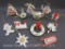 Lenox Winter Delights Christmas Set of 12 Ornaments in Original Box, 9 oz