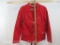 Susan Graver Bright Red Lapel Front Blazer with Pockets, Size: Large, 1 lb