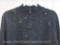 Black Quacker Factory Cardigan with Dazzle Design and Zipper Neck, Size Large