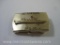 USS Kauffman FFG-59 Solid Brass Belt Buckle, 2 oz