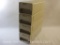 Four Stackable Stamp Collecting Plastic Filing Drawers