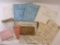 Assorted Vintage Railroad Ephemera, Timetables and more, see pictures, 2 lbs 5 oz