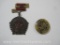 Two Chinese Items including 1950s Orden Chinese Medal and Artisan Carved Chinese Eagle Foo Dragon