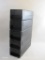 Five Stackable Stamp Collecting Plastic Filing Drawers